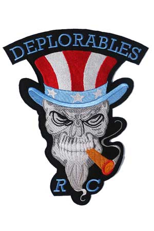 Custom Embroidered Deplorables Patch
